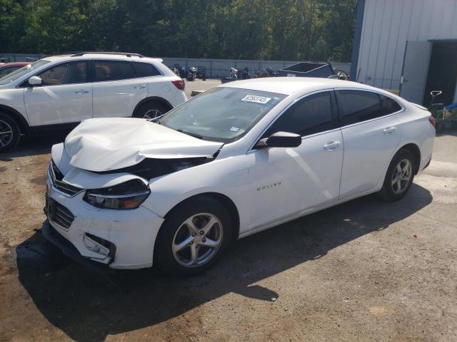 CHEVROLET MALIBU LS 2018 with VIN 1G1ZB5ST1JF246715 - Photo from auction
