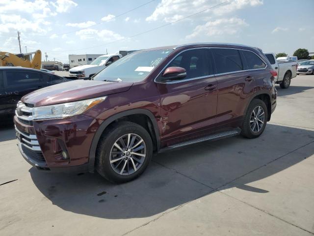 TOYOTA HIGHLANDER 2018 con VIN 5TDKZRFH7JS260832 - Foto de la subasta