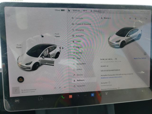 Photo 9 from auction – 2021 TESLA MODEL 3 with VIN 5YJ3E1EA4MF938645