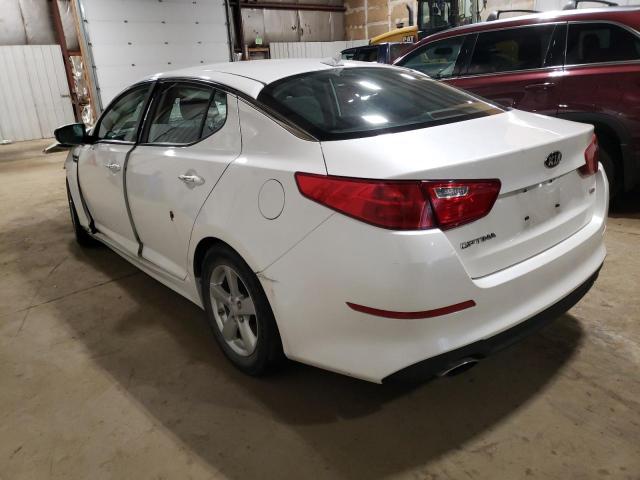 Photo 2 from auction – 2015 KIA OPTIMA LX with VIN KNAGM4A76F5622519