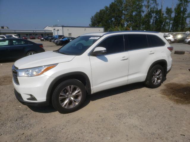 TOYOTA HIGHLANDER 2014 с VIN 5TDJKRFH7ES030441 - Снимка от търг