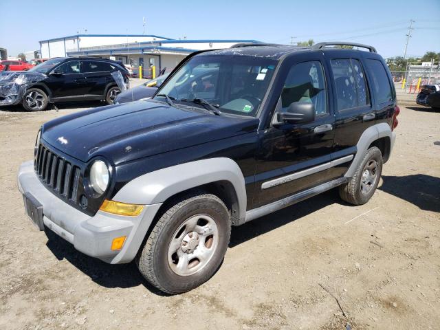 JEEP LIBERTY SP 2005 with VIN 1J4GK48K75W667488 - Photo from auction