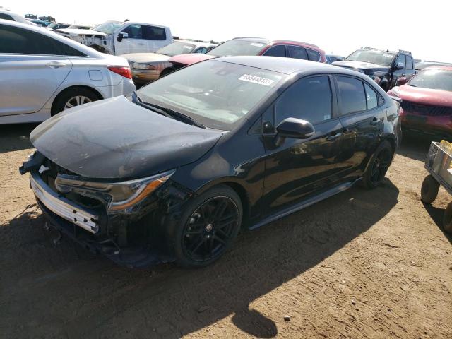TOYOTA COROLLA SE 2021 with VIN 5YFM4MCE8MP066523 - Photo from auction