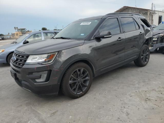 FORD EXPLORER X 2017 with VIN 1FM5K7D88HGC46849 - Photo from auction