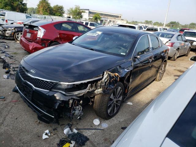 KIA OPTIMA SX 2016 with VIN 5XXGW4L20GG077039 - Photo from auction