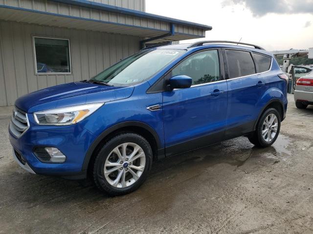 FORD ESCAPE SE 2018 with VIN 1FMCU9GD1JUB45813 - Photo from auction
