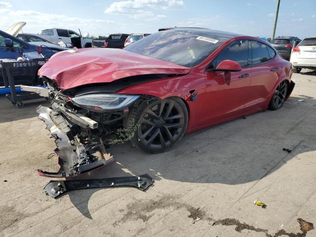 TESLA MODEL S 2022 with VIN 5YJSA1E60NF461961 - Photo from auction