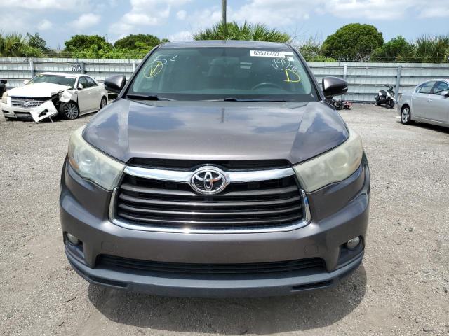 Photo 5 from auction – 2016 TOYOTA HIGHLANDER with VIN 5TDZKRFH7GS122462