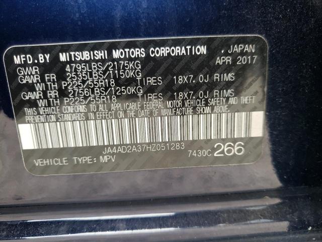 Photo 14 from auction – 2017 MITSUBISHI OUTLANDER with VIN JA4AD2A37HZ051283