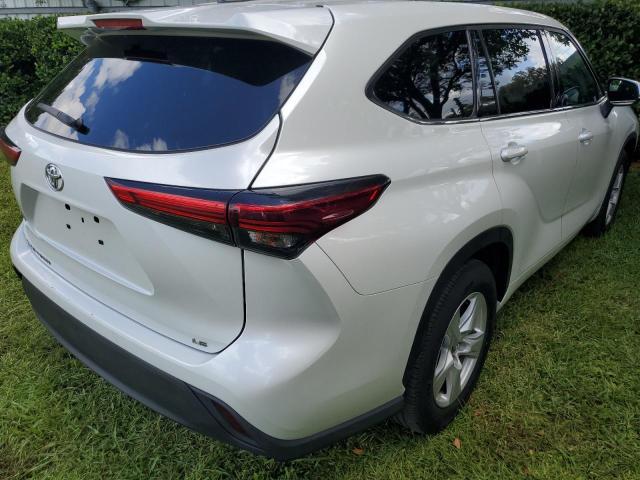 Photo 3 from auction – 2022 TOYOTA HIGHLANDER with VIN 5TDZZRAH3NS106694