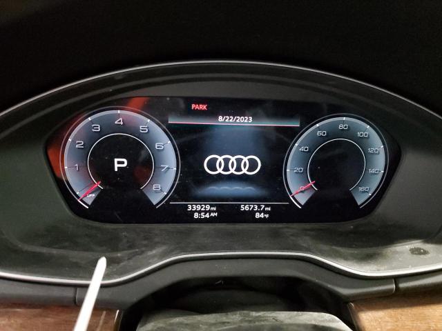 Photo 9 from auction – 2022 AUDI Q5 PREMIUM with VIN WA1EAAFY2N2126288
