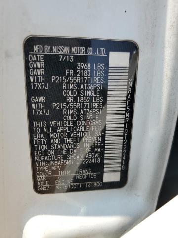 Photo 14 from auction – 2013 NISSAN JUKE S with VIN JN8AF5MR1DT222418