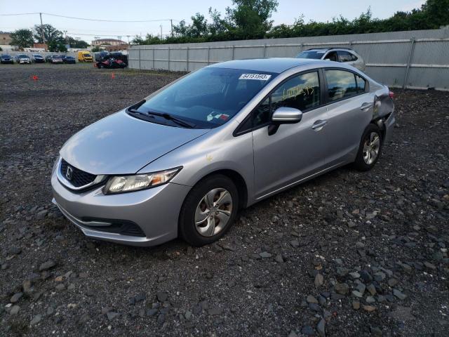 HONDA CIVIC LX 2015 with VIN 19XFB2F50FE201299 - Photo from auction