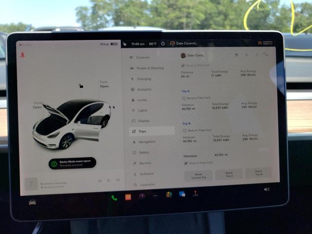 صورة رقم 9 من المزاد - 2021 TESLA MODEL Y مع VIN 5YJYGDEE5MF146587