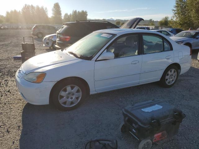 HONDA CIVIC EX 2002 with VIN 1HGES26782L066587 - Photo from auction
