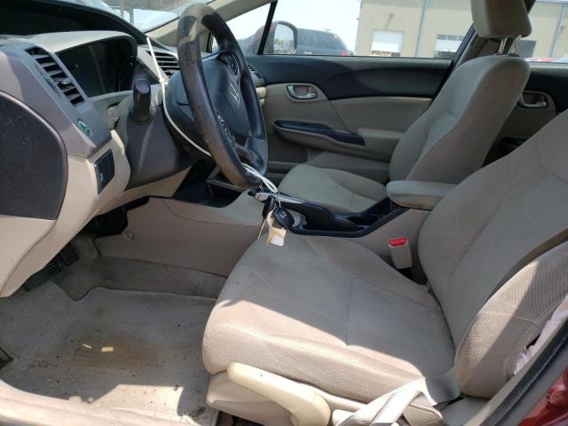 Photo 7 from auction – 2012 HONDA CIVIC LX with VIN 2HGFB2F54CH544943