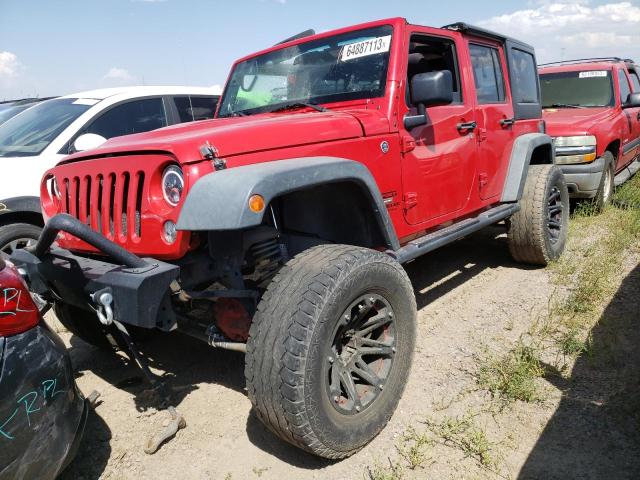 JEEP WRANGLER U 2014 with VIN 1C4BJWDG2EL116483 - Photo from auction