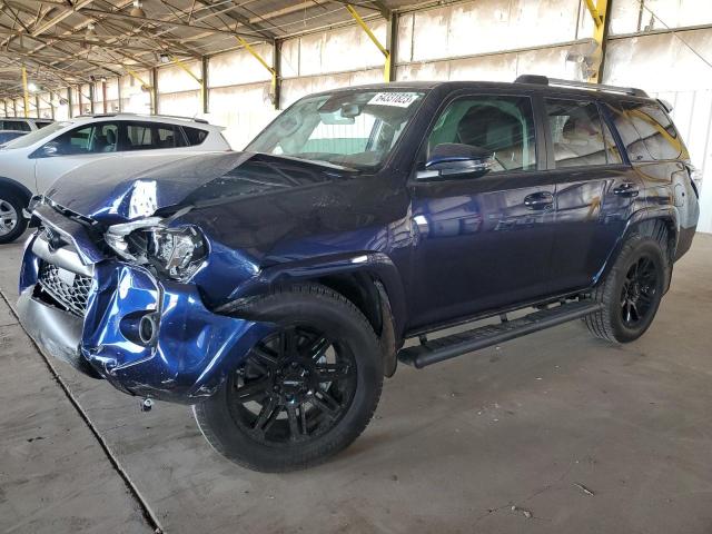 TOYOTA 4RUNNER SR 2021 with VIN JTEFU5JR7M5231619 - Photo from auction