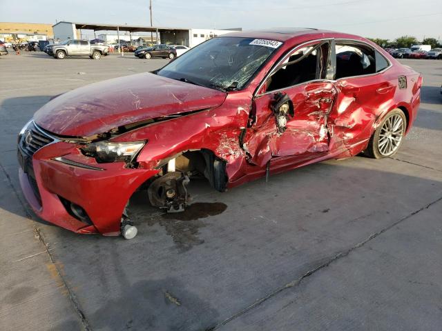 LEXUS IS 250 2014 with VIN JTHBF1D28E5019915 - Photo from auction