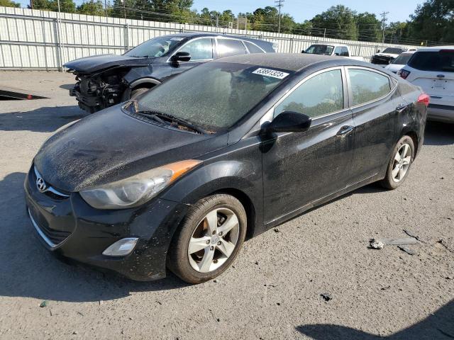 HYUNDAI ELANTRA GL 2012 with VIN 5NPDH4AEXCH138583 - Photo from auction