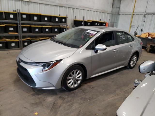 TOYOTA COROLLA LE 2021 with VIN JTDHPMAE9MJ159406 - Photo from auction