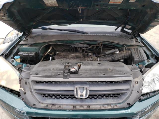 Photo 12 from auction – 2003 HONDA PILOT EXL with VIN 2HKYF18643H552317