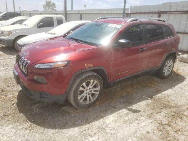 JEEP CHEROKEE S 2015 with VIN 1C4PJLAB2FW657868 - Photo from auction