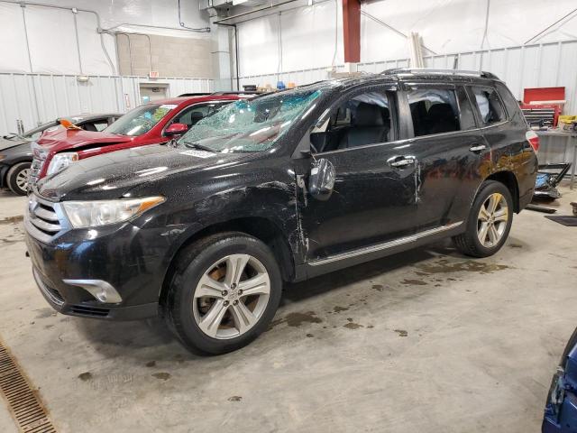 TOYOTA HIGHLANDER 2012 with VIN 5TDYK3EH4CS058191 - Photo from auction