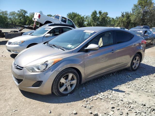 HYUNDAI ELANTRA GL 2011 with VIN 5NPDH4AE2BH046799 - Photo from auction