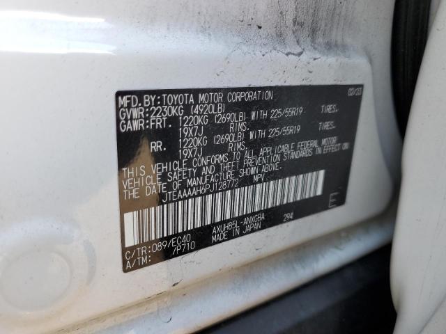 Photo 10 from auction – 2023 TOYOTA VENZA LE with VIN JTEAAAAH6PJ128772