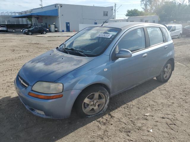 CHEVROLET AVEO BASE 2006 with VIN KL1TD66656B527231 - Photo from auction