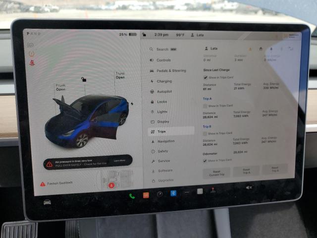 Снимка 9 от търг – 2021 TESLA MODEL Y с VIN 5YJYGDEE3MF285729
