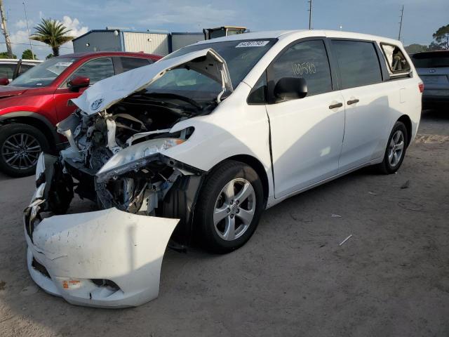 TOYOTA SIENNA 2015 with VIN 5TDZK3DCXFS531980 - Photo from auction