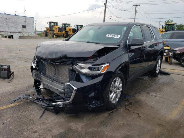 CHEVROLET TRAVERSE L 2021 with VIN 1GNERFKW1MJ134992 - Photo from auction