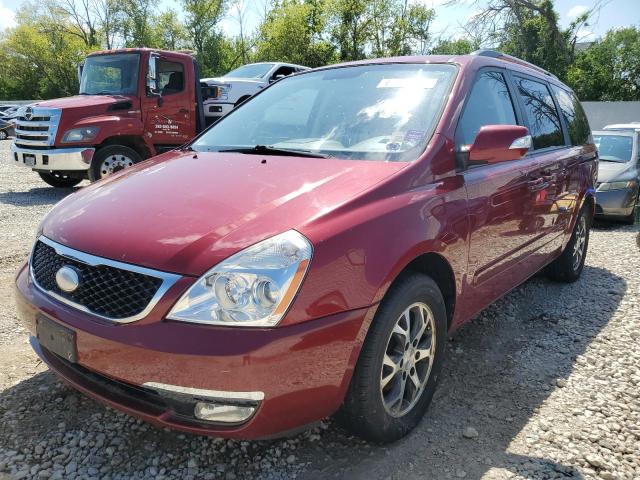 KIA SEDONA LX 2014 with VIN KNDMG4C76E6558713 - Photo from auction