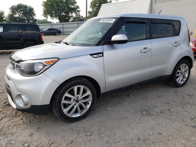 KIA SOUL + 2017 with VIN KNDJP3A58H7423455 - Photo from auction