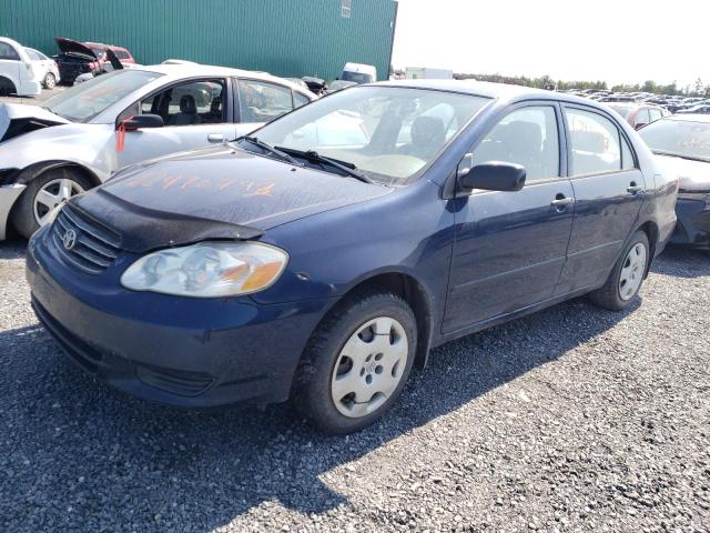 Снимка 1 от търг – 2003 TOYOTA COROLLA CE с VIN 2T1BR32E13C704064