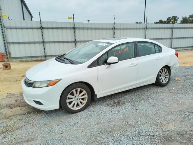 HONDA CIVIC EX 2012 with VIN 2HGFB2F84CH327306 - Photo from auction