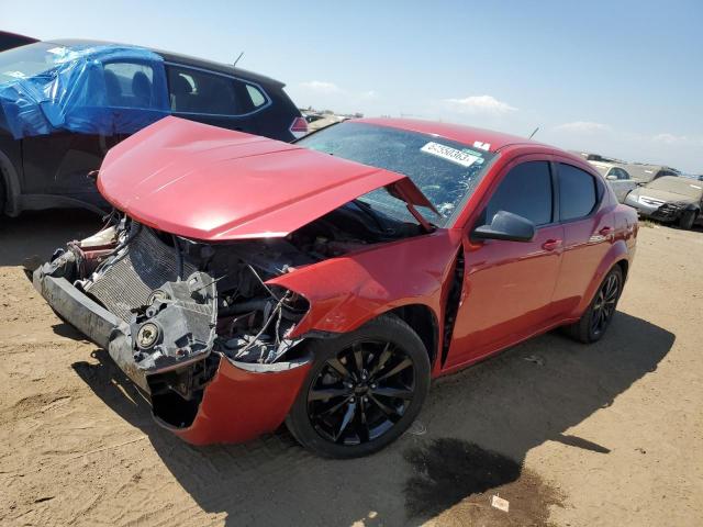 DODGE AVENGER SE 2013 with VIN 1C3CDZAB6DN646162 - Photo from auction