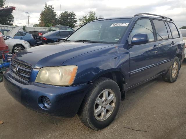TOYOTA HIGHLANDER 2003 with VIN JTEGF21A630111975 - Photo from auction