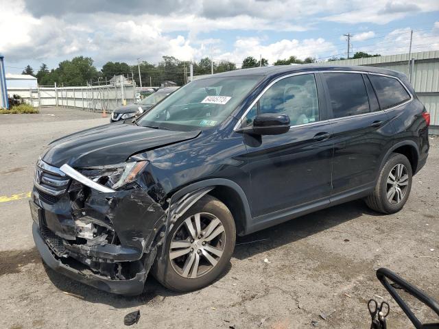 HONDA PILOT EXL 2018 with VIN 5FNYF6H56JB018591 - Photo from auction