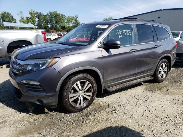 HONDA PILOT EX 2018 with VIN 5FNYF5H32JB011310 - Photo from auction