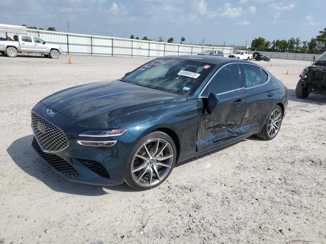 GENESIS G70 BASE 2022 with VIN KMTG34TA8NU088086 - Photo from auction