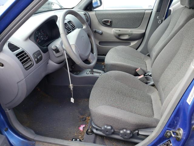Photo 7 from auction – 2002 HYUNDAI ACCENT GL with VIN KMHCG45C82U312402