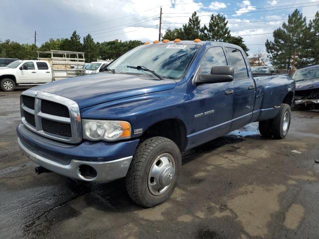 DODGE RAM 3500 S 2003 with VIN 3D7MU48D43G860851 - Photo from auction