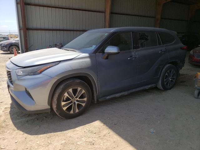 TOYOTA HIGHLANDER 2022 with VIN 5TDGZRAH9NS105461 - Photo from auction