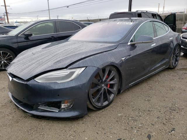 TESLA MODEL S 2018 with VIN 5YJSA1E41JF284412 - Photo from auction