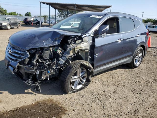HYUNDAI SANTA FE S 2017 with VIN 5NMZU3LB0HH024692 - Photo from auction