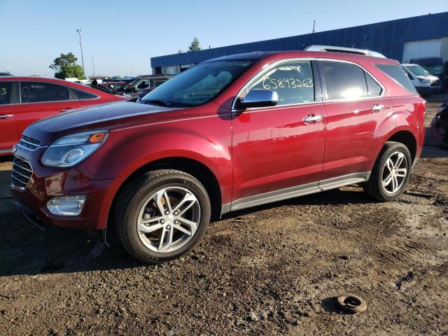 CHEVROLET EQUINOX PR 2017 with VIN 2GNALDEK3H1560132 - Photo from auction