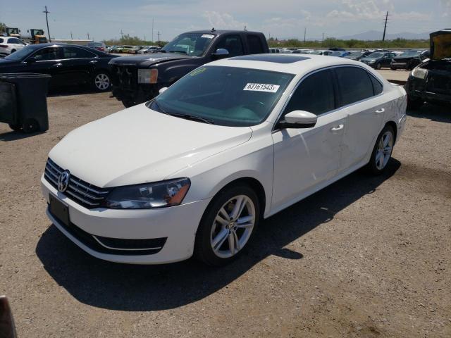 VOLKSWAGEN PASSAT SE 2014 with VIN 1VWBN7A3XEC074329 - Photo from auction